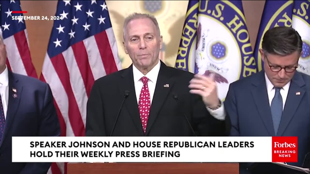 BREAKING: Speaker Johnson Excoriates Kamala Harris For Taking Few Interviews As Early Voting Starts