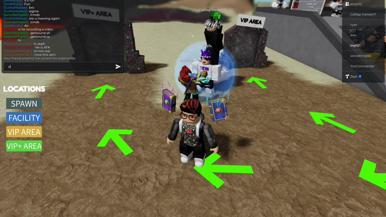 I JUST MET ZEPH ROBLOX YOUTUBER!!!