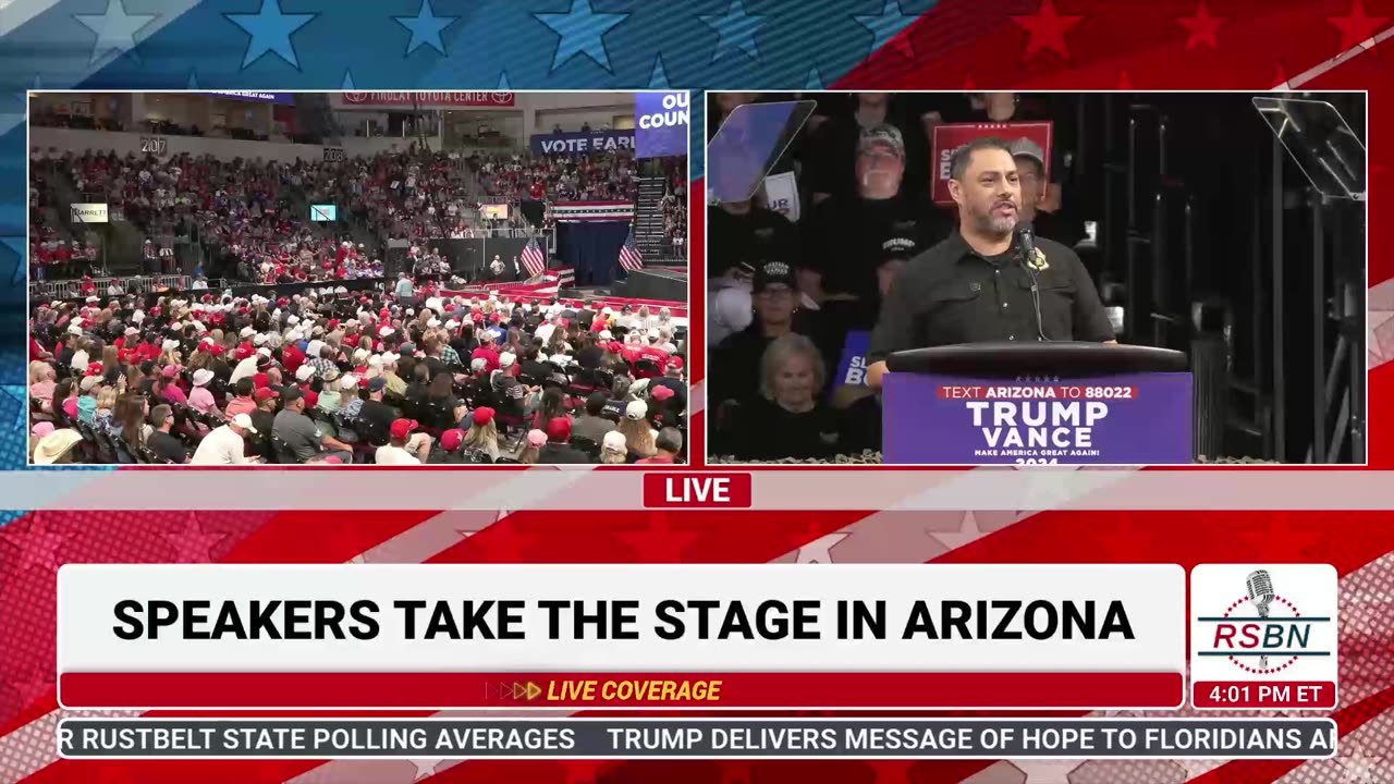 FULL SPEECH: Paul Perez Delivers Remarks in Prescott Valley, AZ - 10/13/24