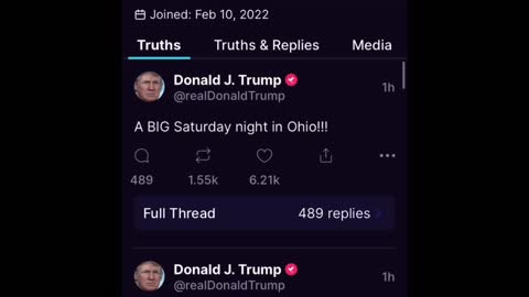 TrumpTruthStreamSept16Afternoon