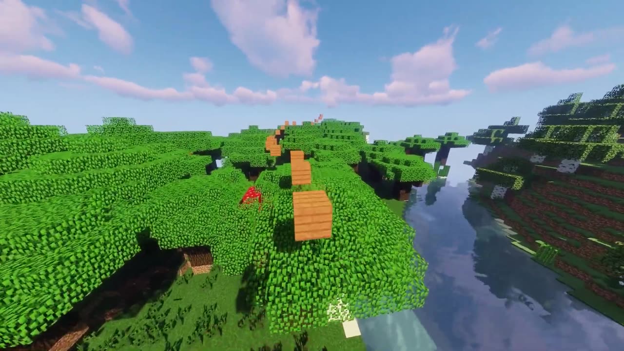 Minecraft parkour gamplay ⛏️🕹️