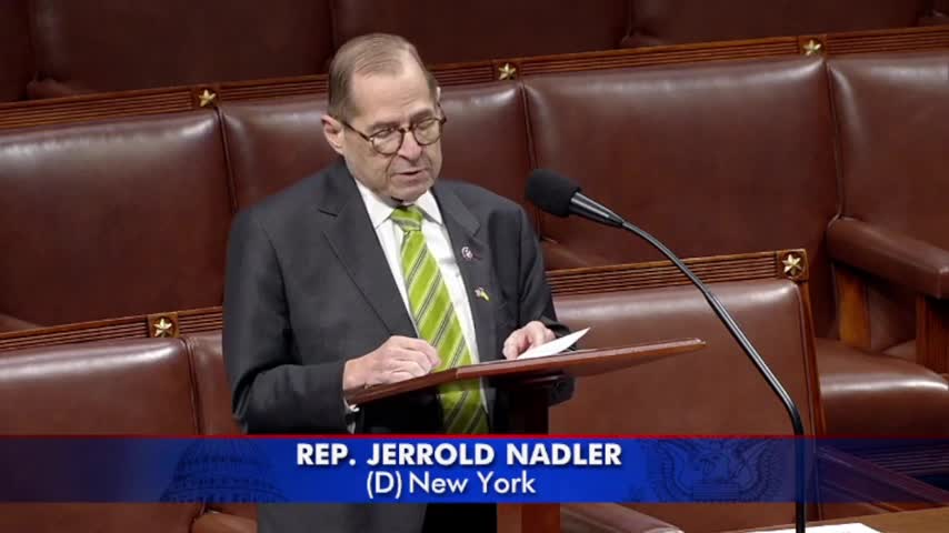 'Critically Important Civil Rights Bill': Jerry Nadler Promote The CROWN Act