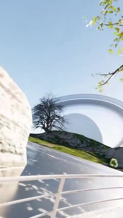 No comments! The Ice wall is just a tunnel