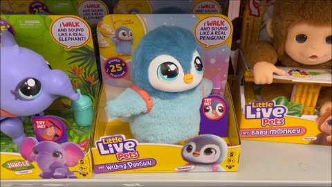 Little Live Pets Walking Penguin Toy