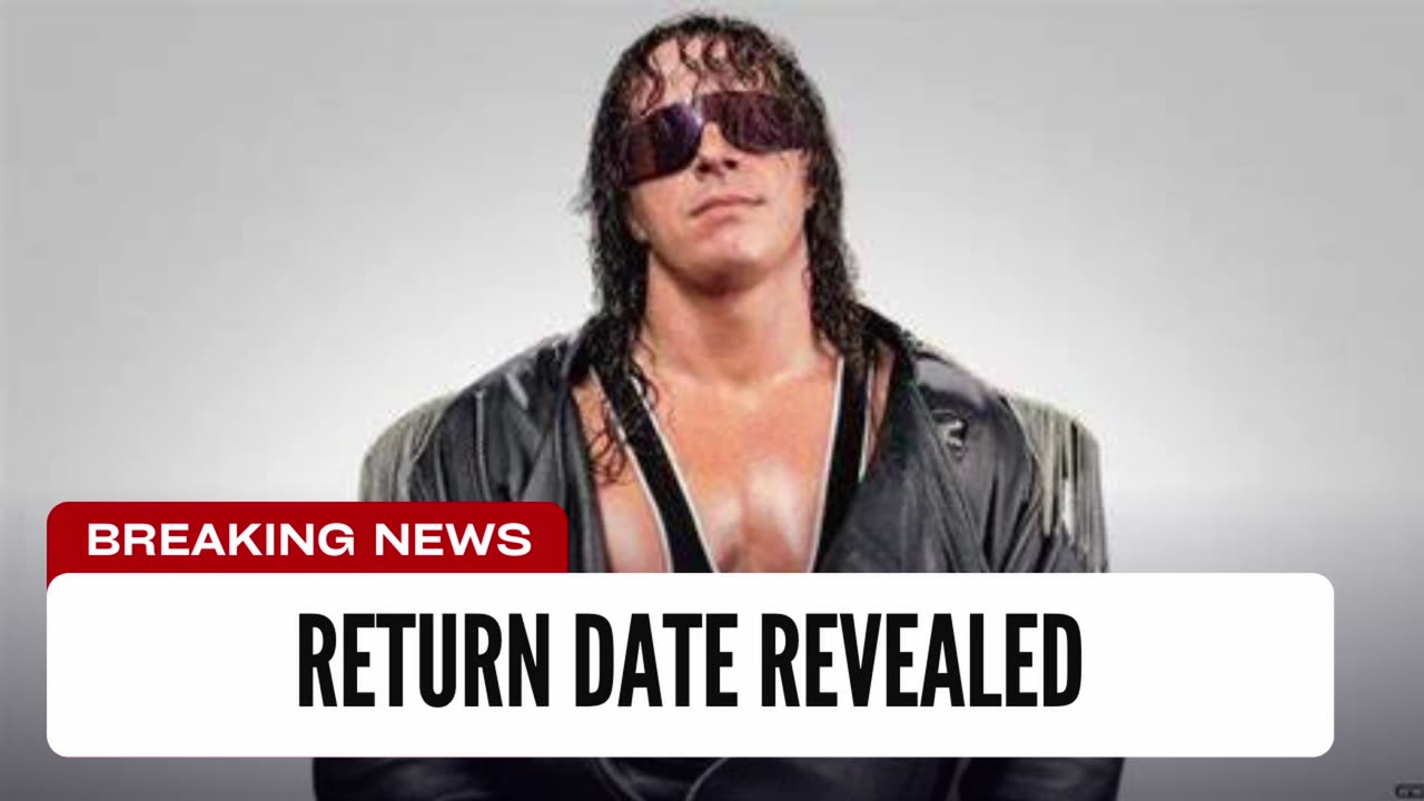 Bret Hart's WWE Return Date Revealed