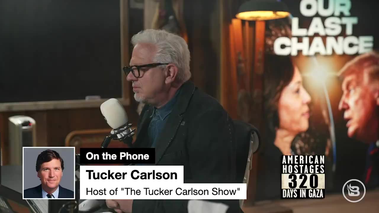 Tucker Carlson Tells Glenn Beck All About "The Great Replacement"