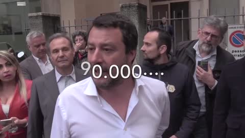 Tutte le balle di Salvini da prima del Covid fino all'appoggio totale al governo criminale di Draghi