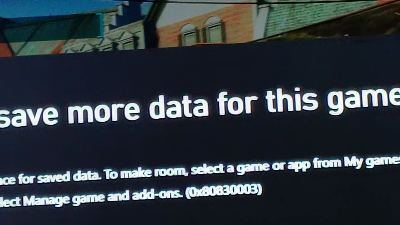 #console, #scam, we cant save more data for this game or app