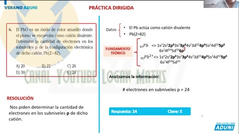 VERANO ADUNI 2022 | Semana 04 | Química
