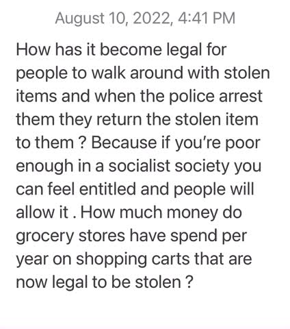 Legalized theft