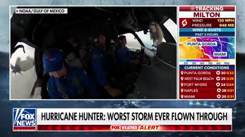 Hurricane Hunter flies into the eye of Hurricane Milton_ 'Storm was an animal'