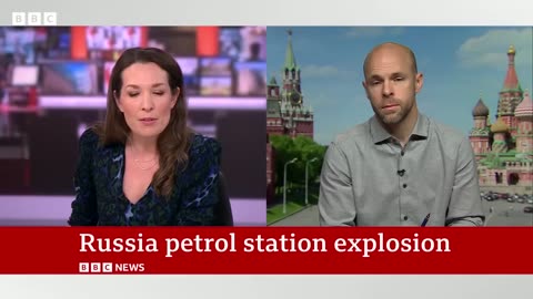 Petrol station inferno kills dozens in Russia – BBC News#BBCCoverage#BBCNewsHeadlines