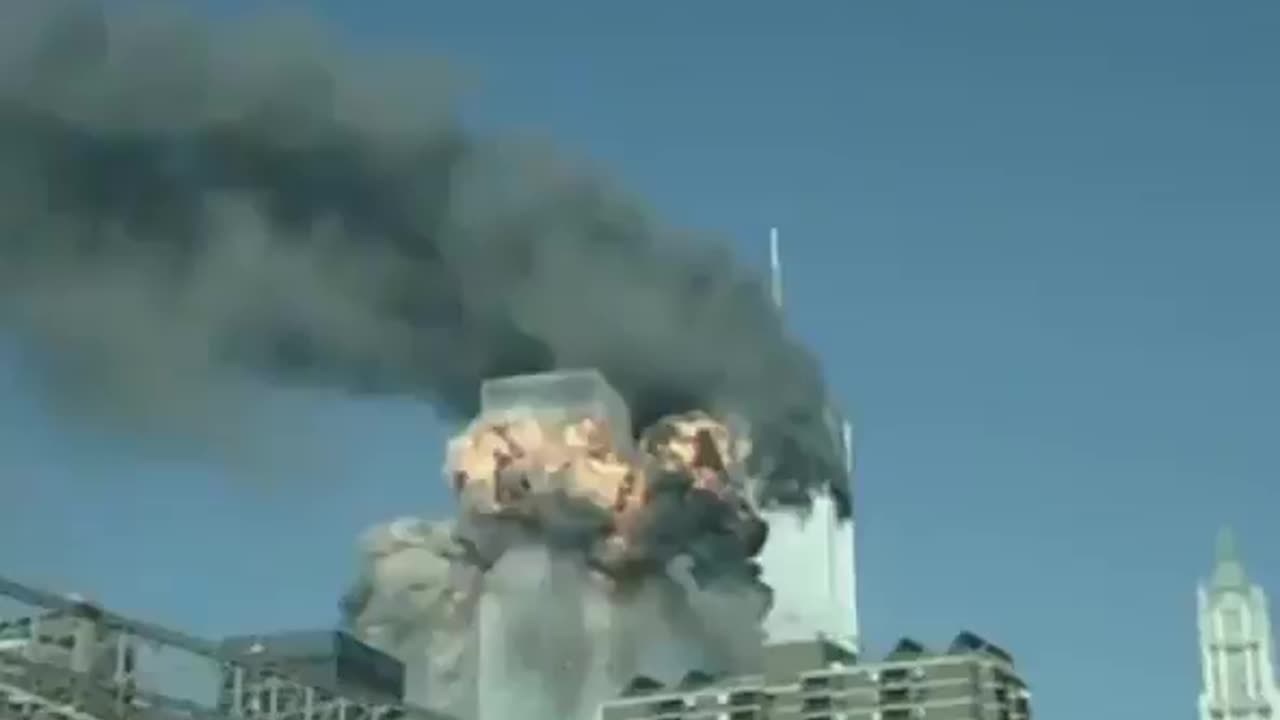 911 tower explosion without plane