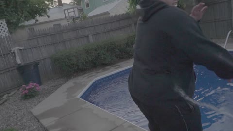 No Running at the Pool