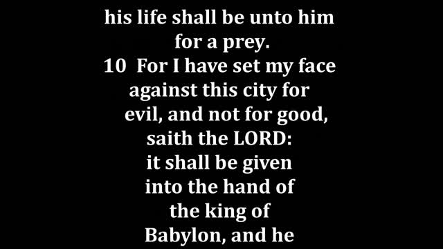 Jeremiah 21 King James version