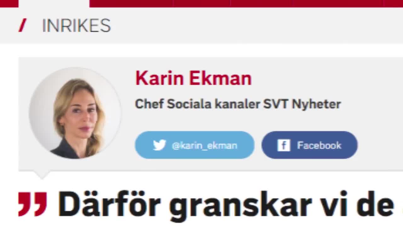 SVT-chefen hänger ut vanligt folk ljuger öppet