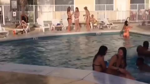 Pool funny video