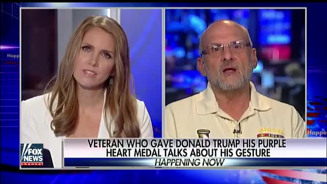 Veteran who gave Trump Purple Heart speaks on FNC