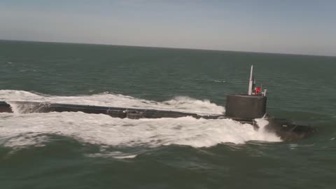 Factory Sea Trials of The Nuclear Submarine USS Montana (SSN 794) Were Successfully Completed
