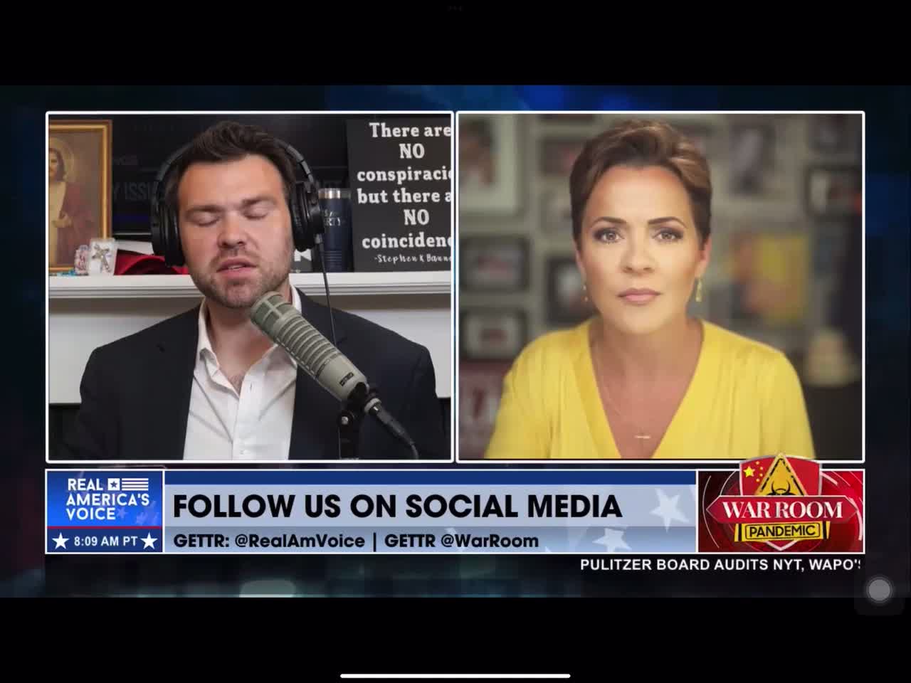 Kari Lake says Arizona is the battleground for Maga vs The swamp.