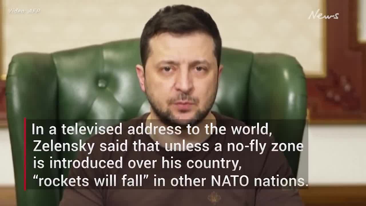 Breaking news. NATO countries in danger. Zelenskyy televises a warning.