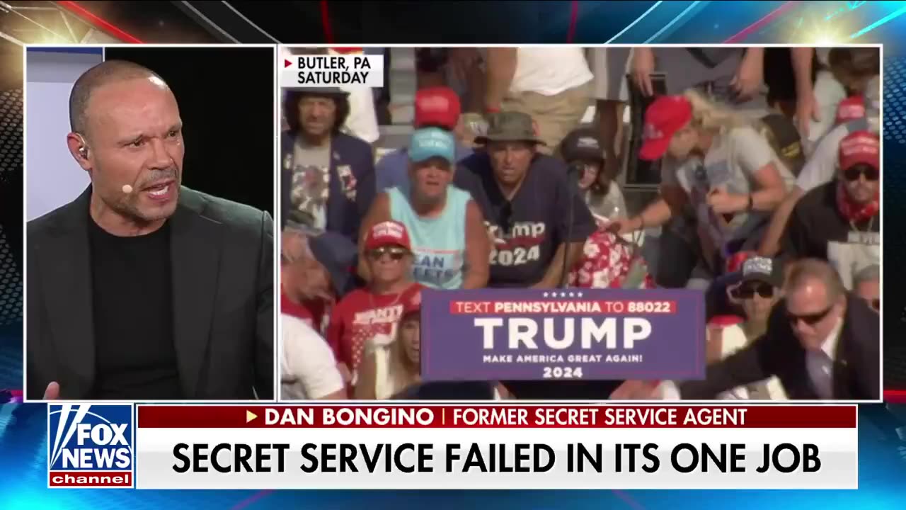 Dan Bongino Talks About The Secret Service’s Incompetence