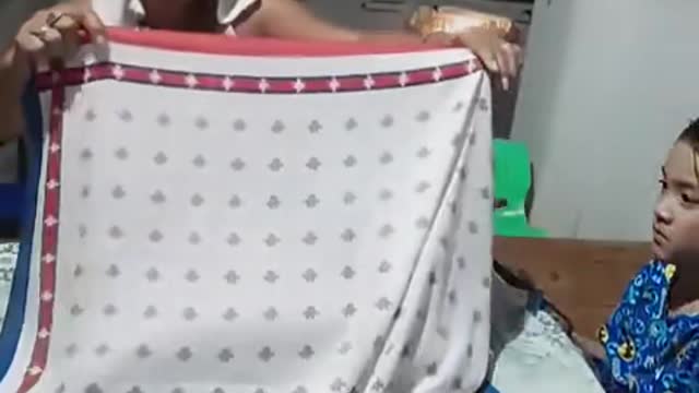 Grandmother and child