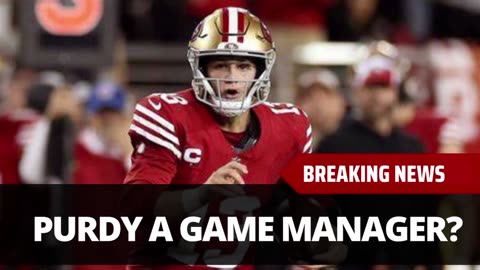 Purdy A "Game Manager"?