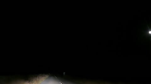 Driving from POSTBRIDGE. DARTMOOR. SPEEDLAPSE. night time