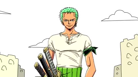 ZORO SOLA! - ( Animação )_HD