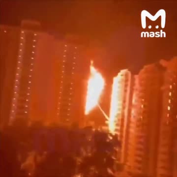 Ukraine overnight conducted a large drone attack on the Moscow region