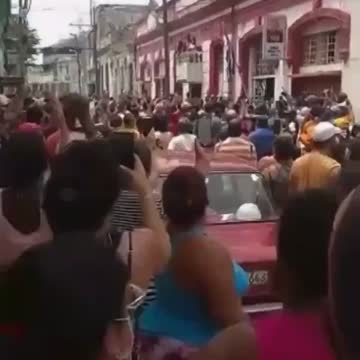 Cubans Protest Outside Communist Party Headquarters: Cuba Isn't Yours!