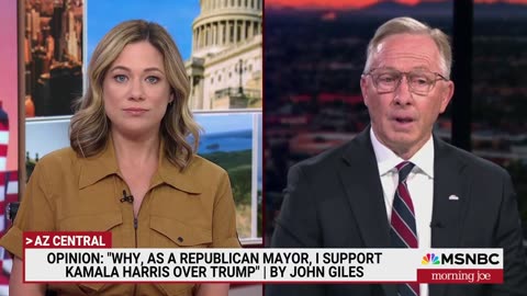 Republican mayor supporting Harris over Trump for president| CN ✅