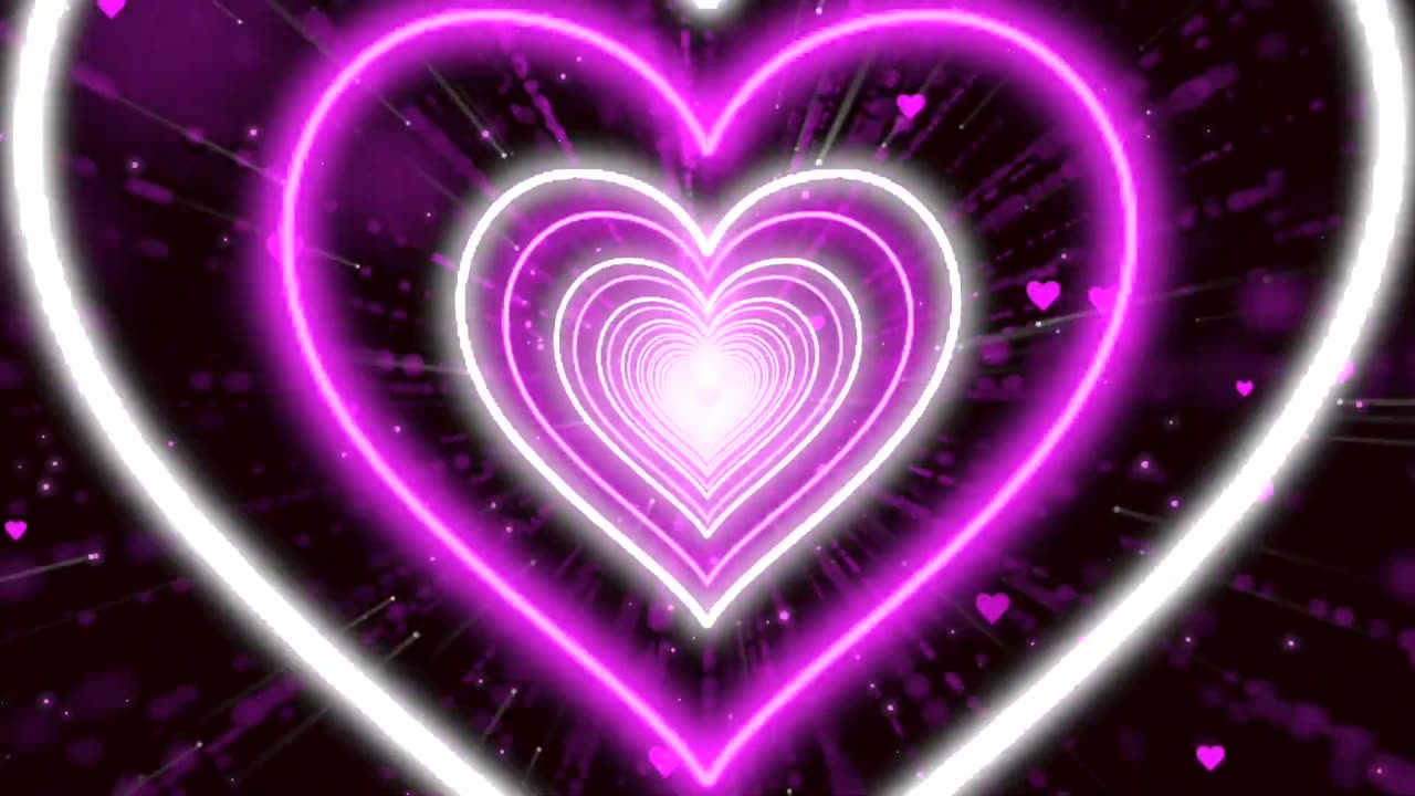 893. Heart Background💗Love Heart Heart