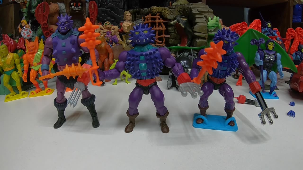 Masters Of The Universe Origins Spikor Figure Review! Motu Origins!