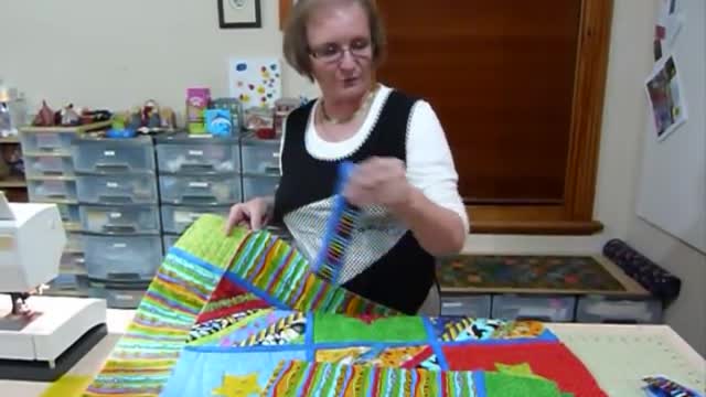 Blocks and Borders Quilt as you go