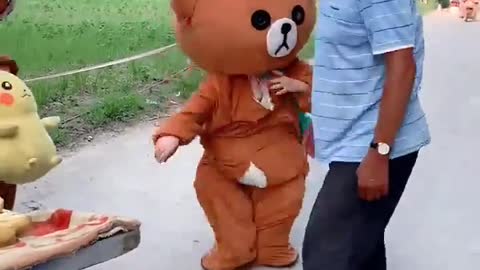 Bear brown funny prank moments video tiktok funny video