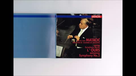 Beethoven - Symphony No.2 Matacic Lausanne