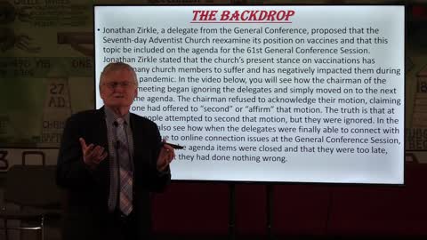 Ted Wilson Takes a "Stand"-Pastor Bill Hughes