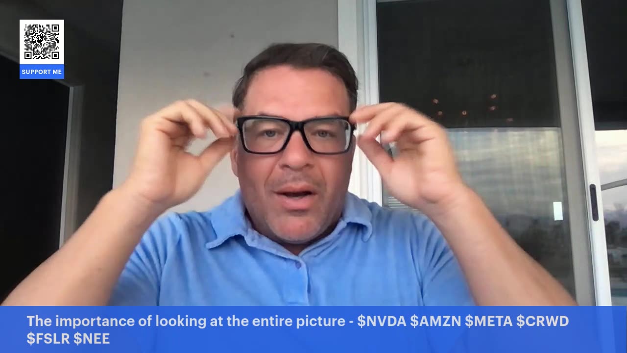 The importance of looking at the entire picture - $NVDA $AMZN $META $CRWD $FSLR $NEE