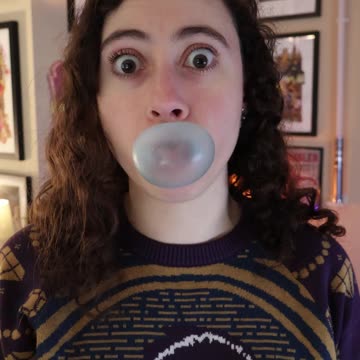 Trying Droobles Best Blowing Gum #candy #harrypotter #honeydukes