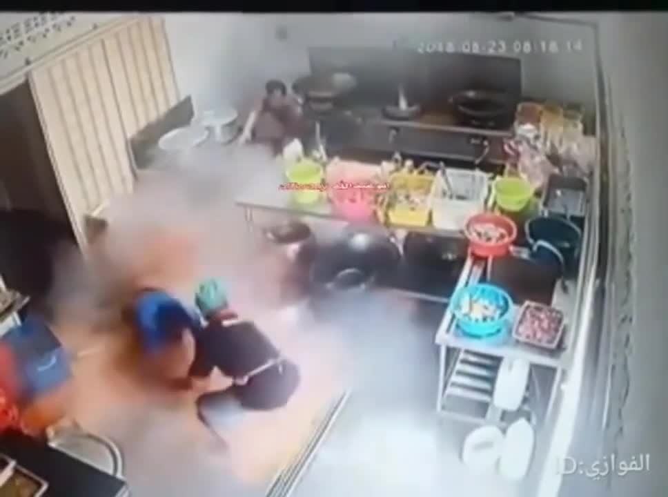 Kitchen accident