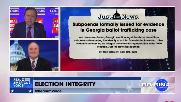 Subpoenas formally issued for evidence in Georgia ballot trafficking case.