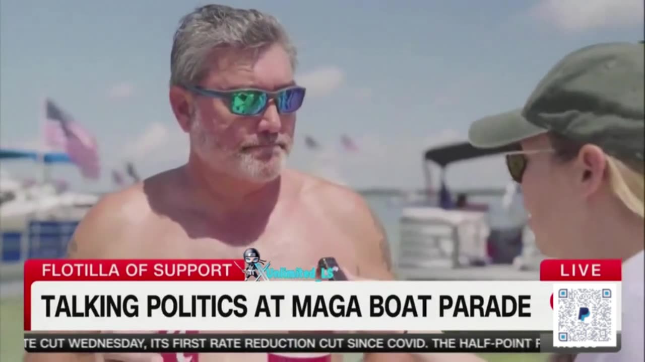 CNN Reporter Gets Schooled by Random Shirtless Guy