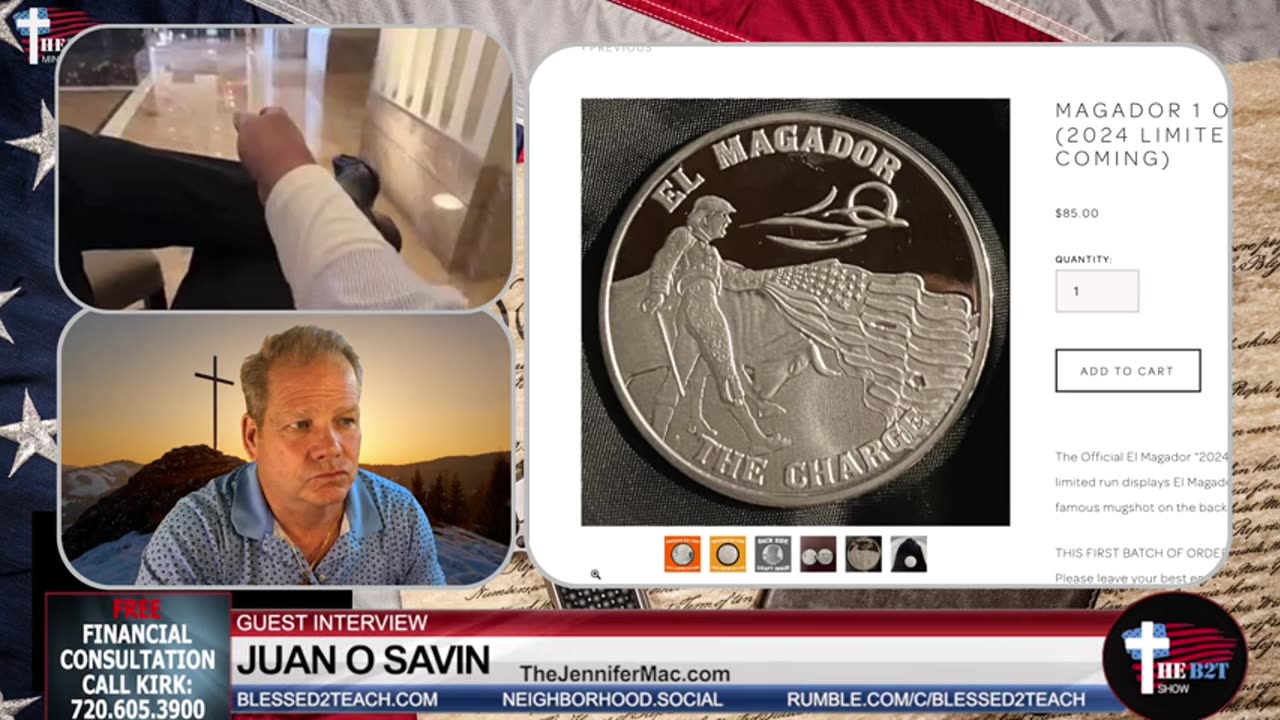 Juan O Savin 10/2/24 Video B