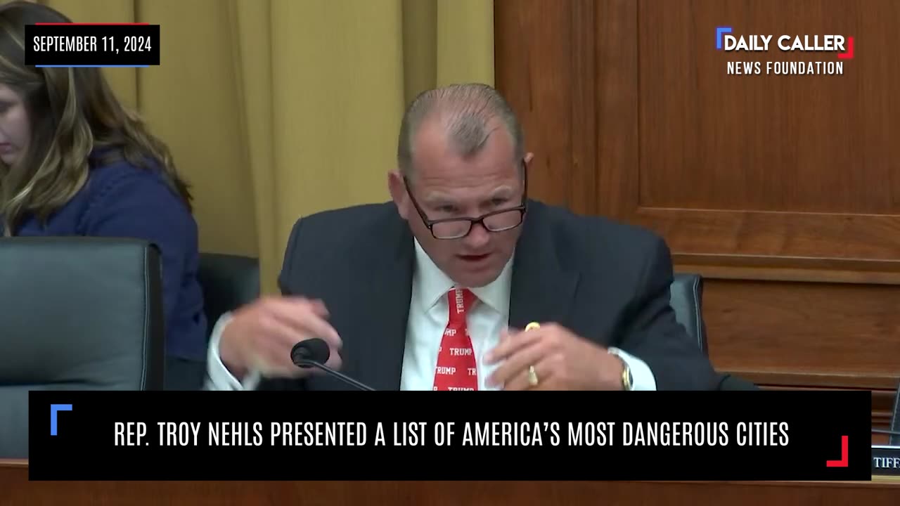 Rep. Troy Nehls Presented A List Of America’s Most Dangerous Cities