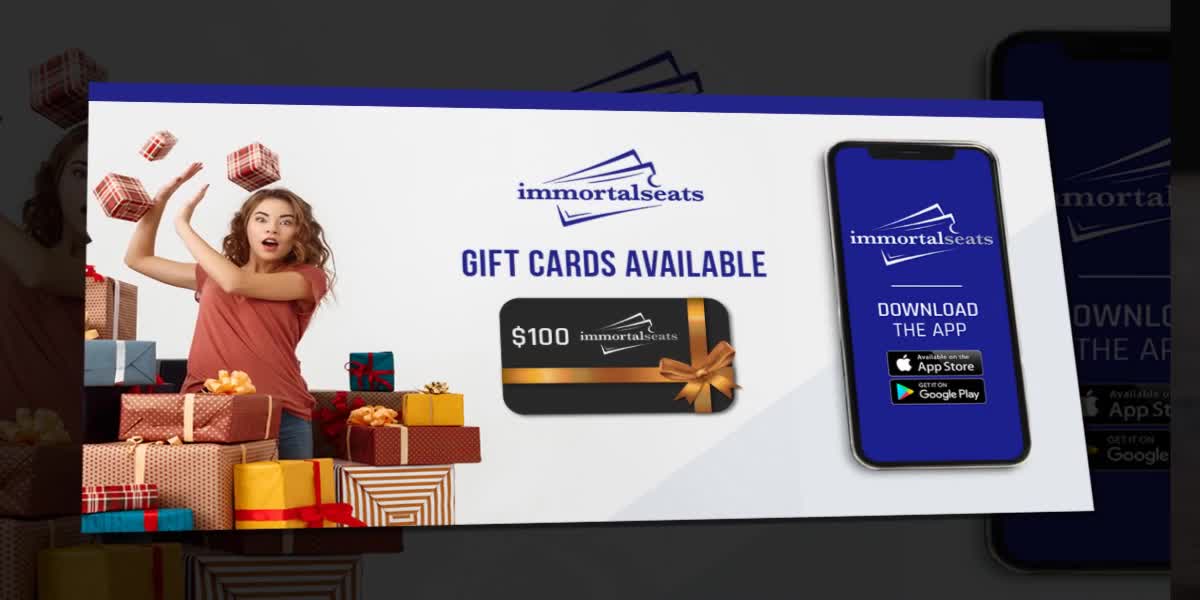 Immortal Seats Gift Card Ad