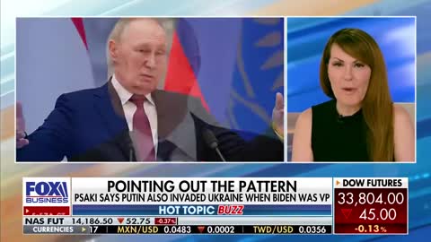 Psaki roasted for pointing out Putin's invasion of Ukraine when Biden was VP