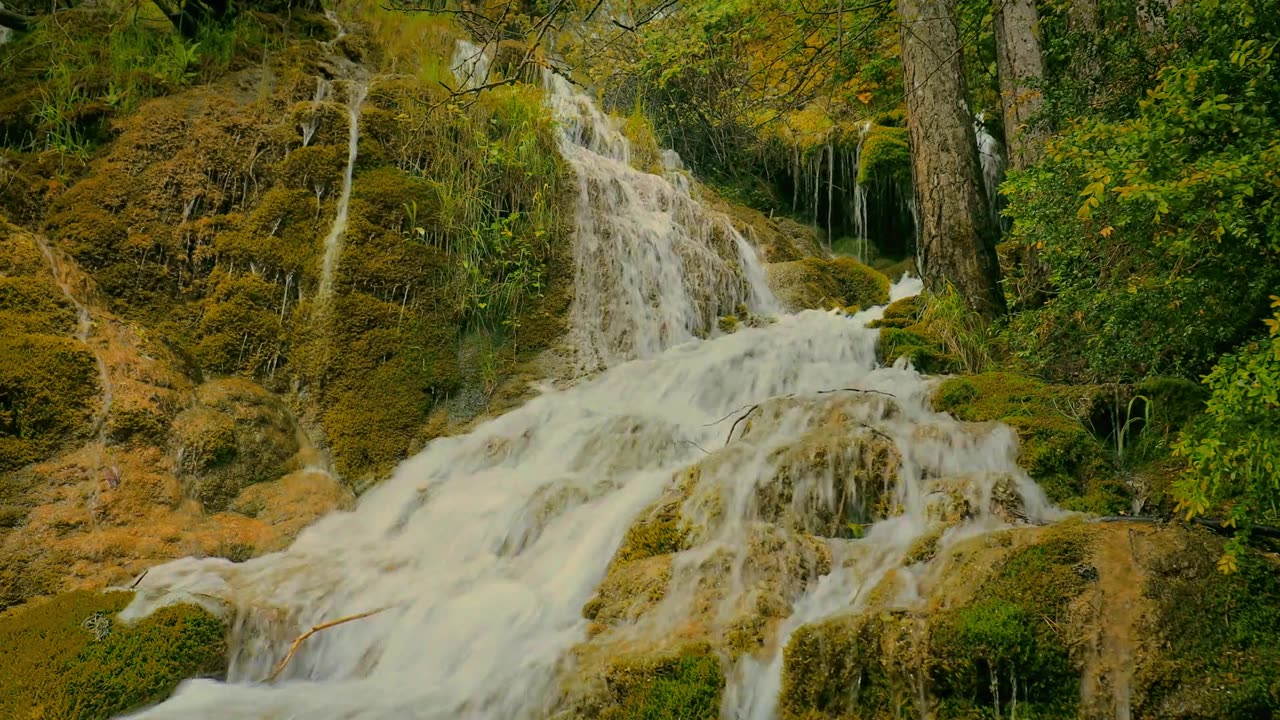 Cascading Serenity: A Hidden Waterfall in the Mountain| Darkside-Alan walker(piano)