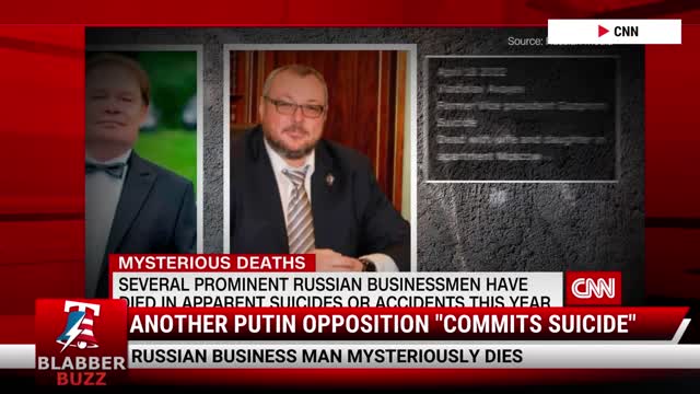 Another Putin Opposition Mysteriously ‘Commits Suicide’